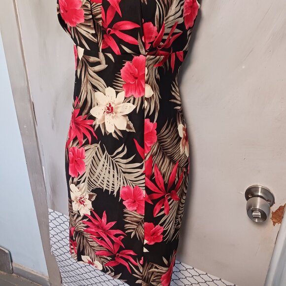 Perceptions Tropical Dress - Picture 3 of 7